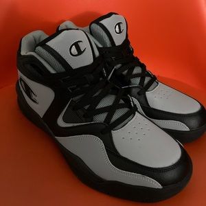 Champion Zone US1 MID CPS10518M Black/Gray Sneakers